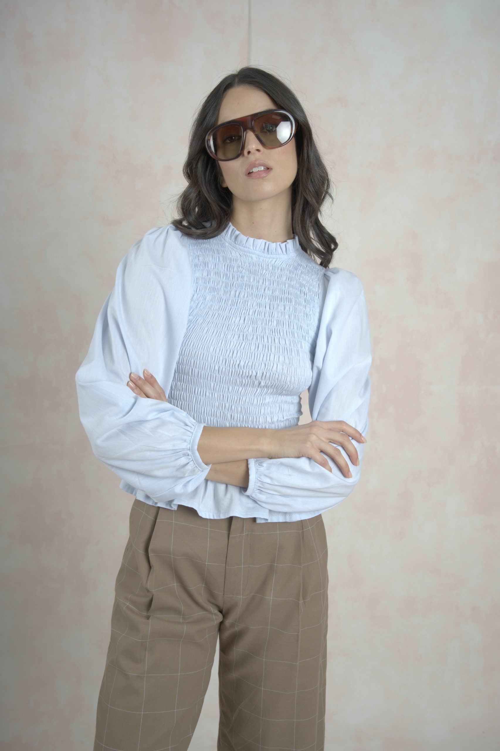 Blusa Oxford